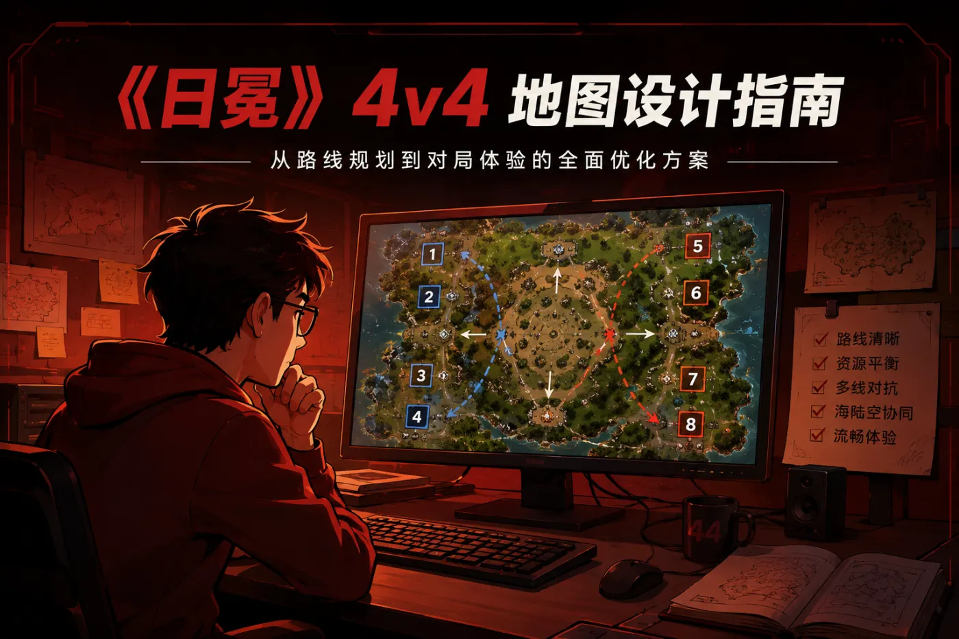 为什么《日冕》4v4地图必须重新设计？