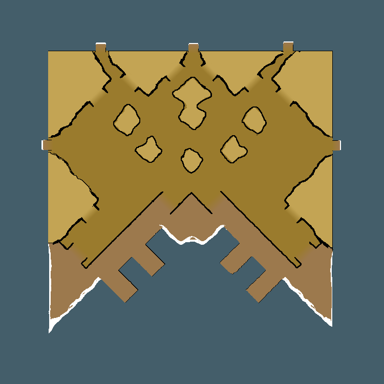 44gg红警3 4v4对战地图-远海孤城