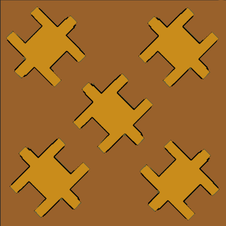 44gg红警3 4v4对战地图-黄土高坡