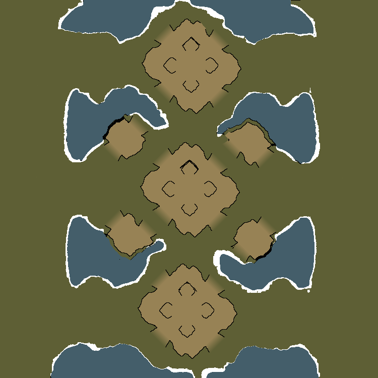 44gg红警3 4v4对战地图-秘境神庙